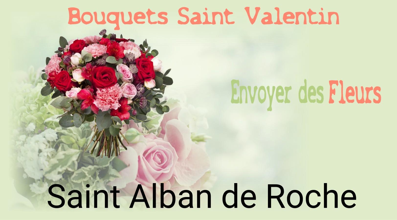 Roses de Saint-Valentin livrées à Saint-Alban-de-Roche